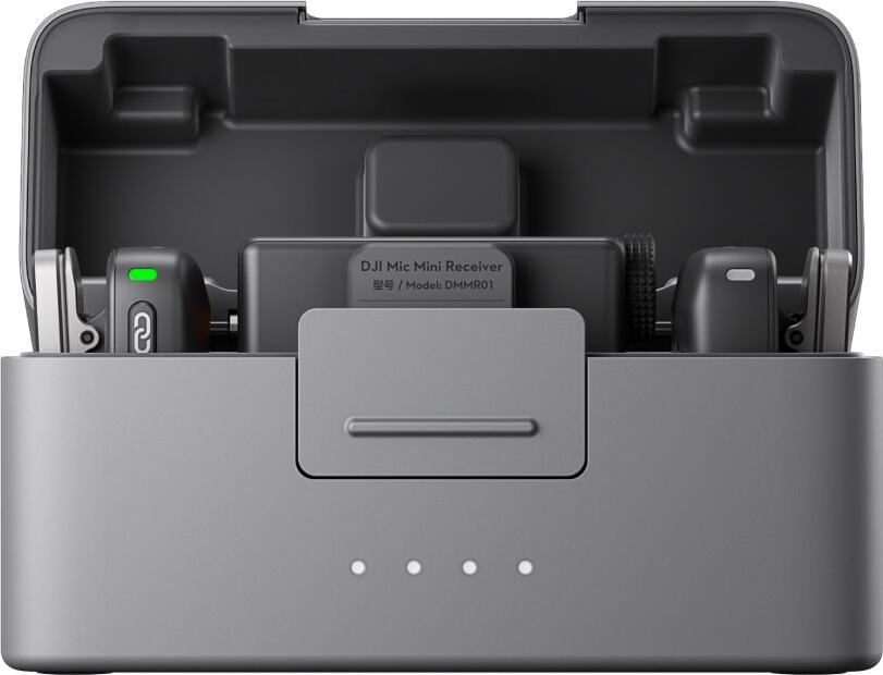 Boîtier de recharge DJI Mic Mini pour émetteurs et récepteur