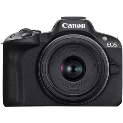 Appareil photo hybride Canon EOS R50 + objectif RF-S 18-45mm F4.5-6.3 IS STM