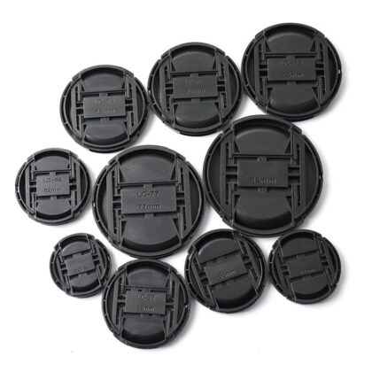 Bouchon Avant d’Objectif Canon 49mm / 52mm / 58mm / 62mm / 67mm / 72mm / 77mm / 82mm