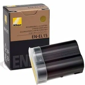 Batterie Nikon EN-EL15 – Batterie rechargeable haute performance pour appareils photo Nikon