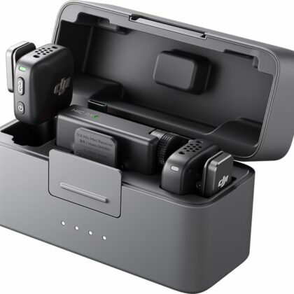 DJI Mic Mini microphone sans fil compact pour caméra, smartphone et création de contenu